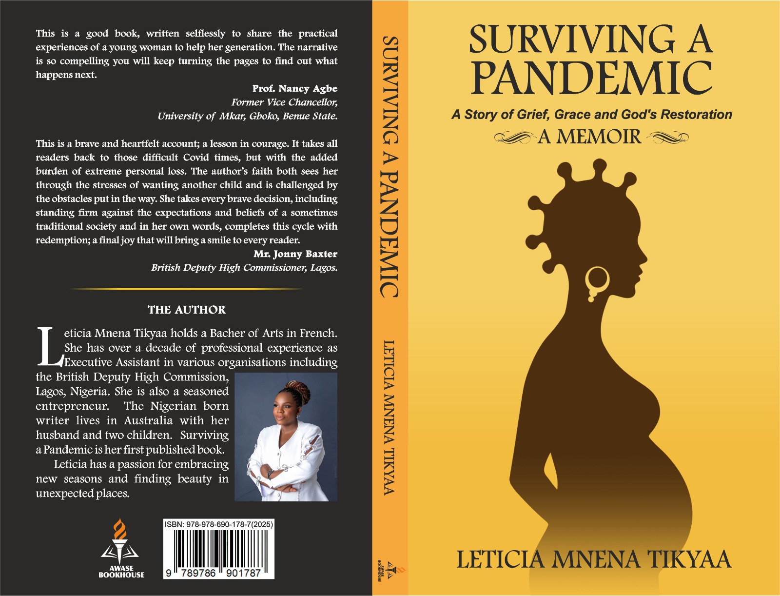 Surviving a Pandemic - Front and Back Cover