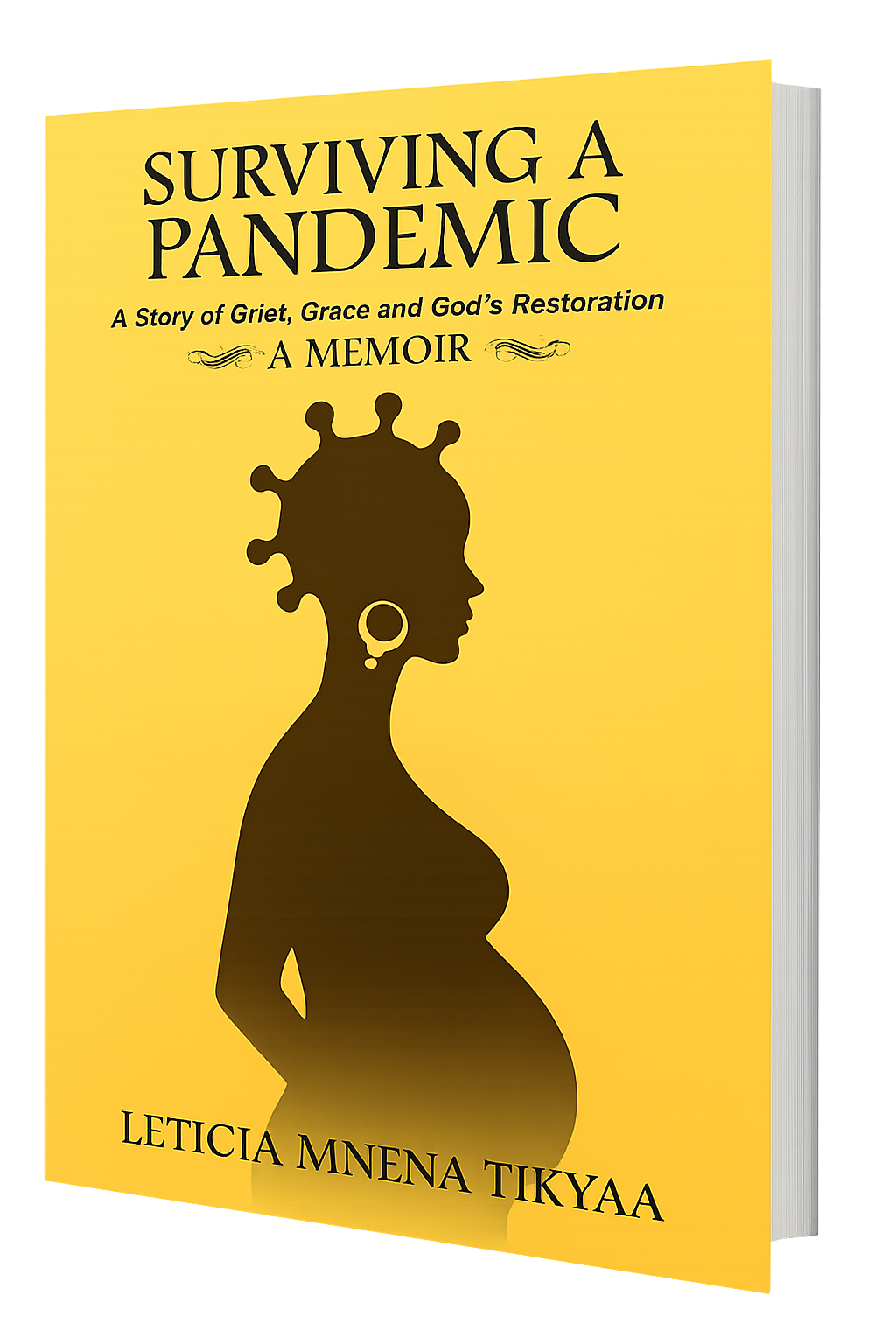 Surviving a Pandemic by Leticia Mnena Tikyaa - Book cover